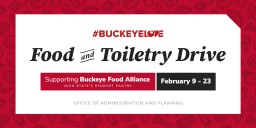 food and toiletry drive