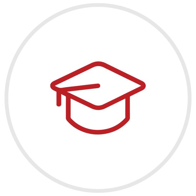 Icon of a graduation cap